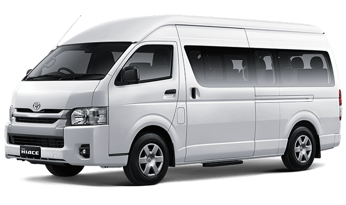 1 hiace commuter white